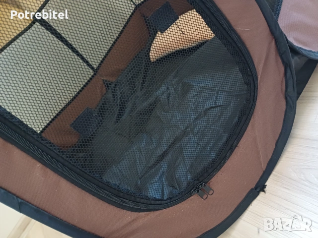 Сгъваема клетка за куче, снимка 4 - Други стоки за животни - 54118303