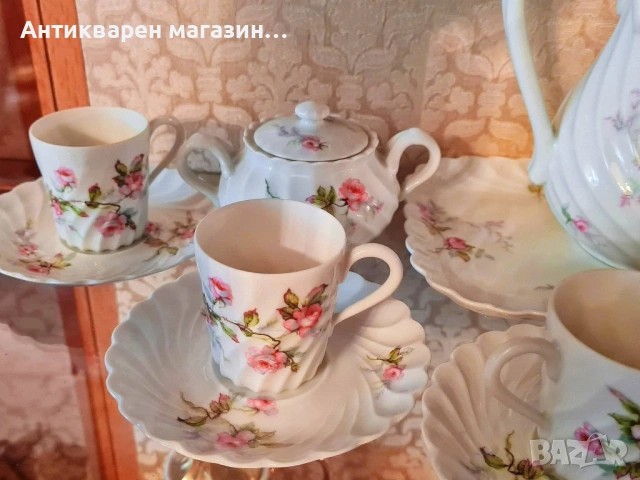 Колекционерски сервиз за кафе , Limoges., снимка 8 - Сервизи - 54553598