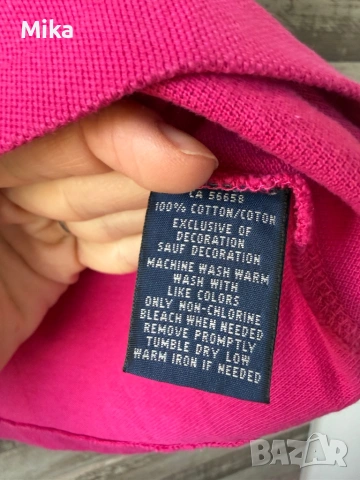 Дамска тениска Ralph Lauren размер С, снимка 3 - Тениски - 54910336