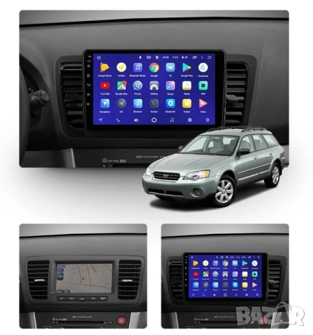 Мултимедия Android за Subaru Legacy 4, Liberty Outback 3, Навигация, Андроид радио, двоен дин, 2004, снимка 5 - Аксесоари и консумативи - 54724902