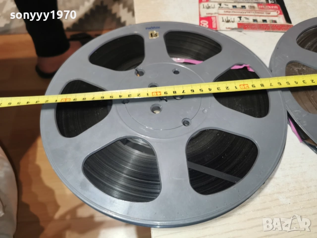 REVOX X2-ГОЛЯМИ РОЛКИ С ЛЕНТА 26СМ 2606260927L1, снимка 4 - Аудио касети - 54316535