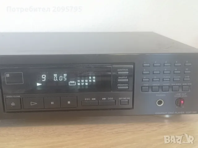 sony cdp-395 сони, снимка 3 - Аудиосистеми - 55423889