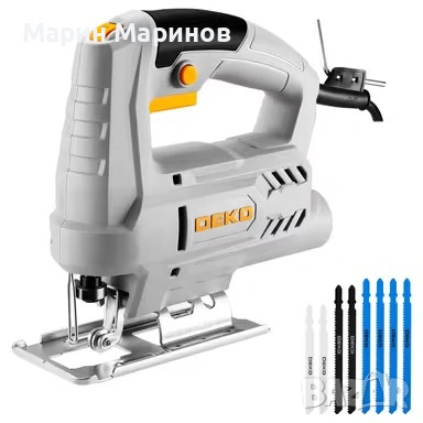 DEKOPRO 400W електрически прободен трион с 6 скорости на рязане