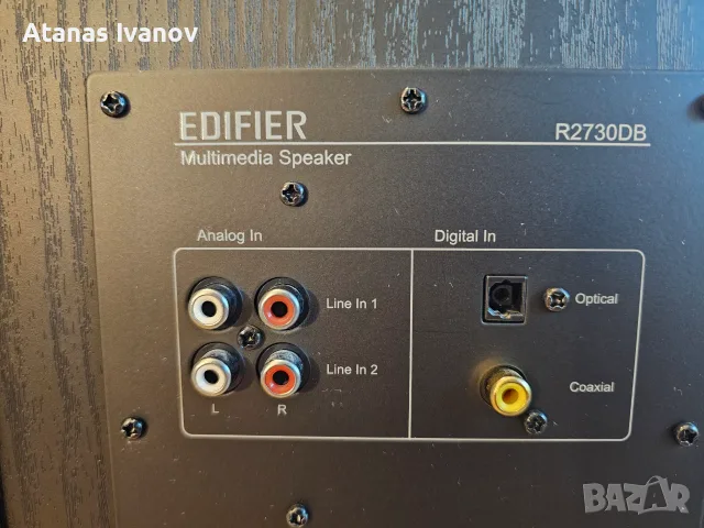 Тонколони Edifier R2730DB 2.0, Bluetooth, 136W, Black, снимка 6 - Bluetooth тонколони - 55324230
