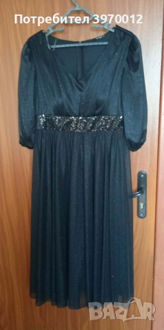 Официална черна Рокля , снимка 2 - Рокли - 54397099