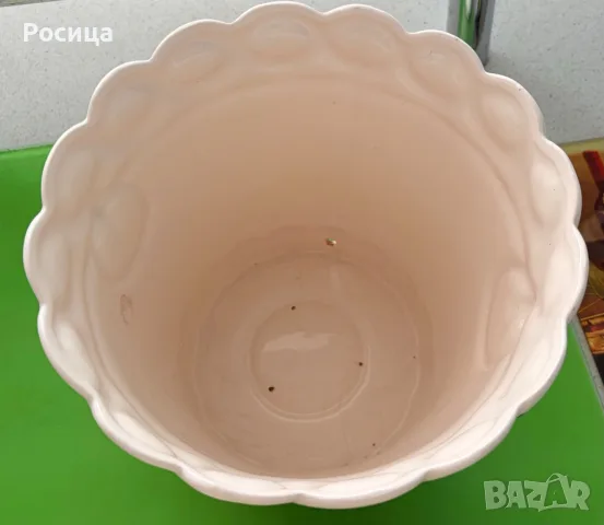 Голяма Винтидж саксия / кашпа, снимка 5 - Саксии и кашпи - 54858196