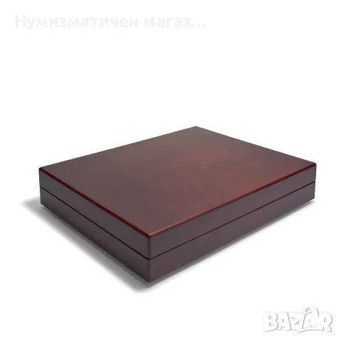Луксозна дървена кутия за съхранение на монети издавани от БНБ , снимка 3 - Нумизматика и бонистика - 31997516