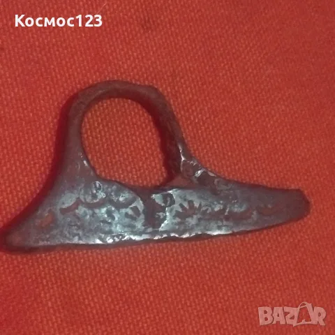 Стар чакмак ковано желязо, снимка 4 - Антикварни и старинни предмети - 55359997