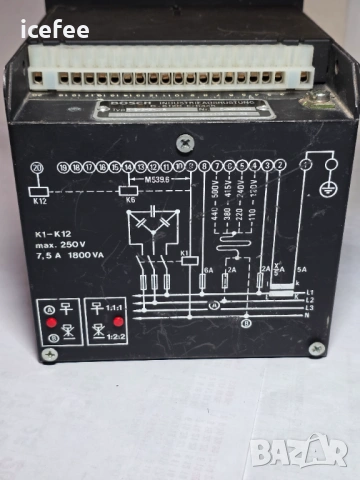 BOSCH M 539.6 Reactive Power Control Regulateur, снимка 5 - Резервни части за машини - 54396180