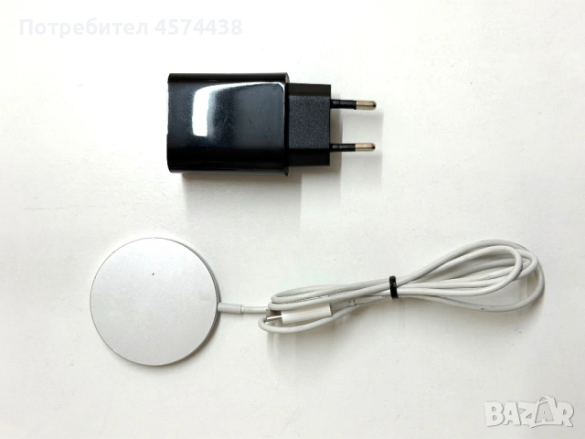 Оригинално Безжично Apple MagSafe Qi Зарядно , снимка 9 - Безжични зарядни - 54000875