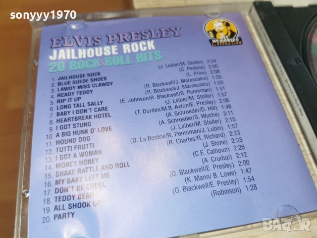 ELVIS PRESLEY CD-ВНОС GERMANY 0204261544H2E6R, снимка 12 - CD дискове - 54067288