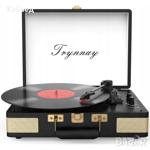НОВ Грамофон, vintage стил, снимка 7 - Грамофони - 55304940
