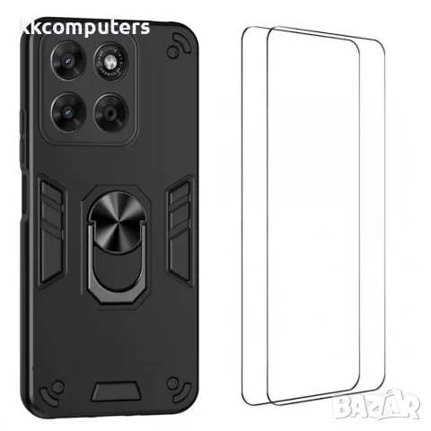 WANLONFENG YS Series за Motorola Moto G67 5G / Moto G87 5G / Moto G77 5G Удароустойчив PC TPU Калъф 