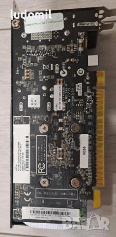 Видеокарта GeForce GTX 745, 2048MB GDDR3, DVI, 2xDP, PCI-E, Low Profile
