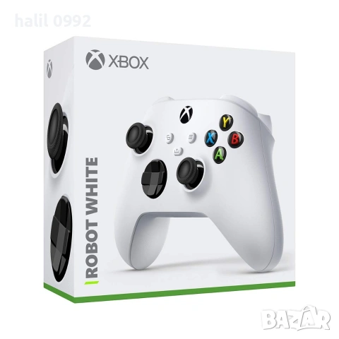 Xbox Series S X бял контролер чисто нов оригинален, снимка 2 - Аксесоари - 54332344