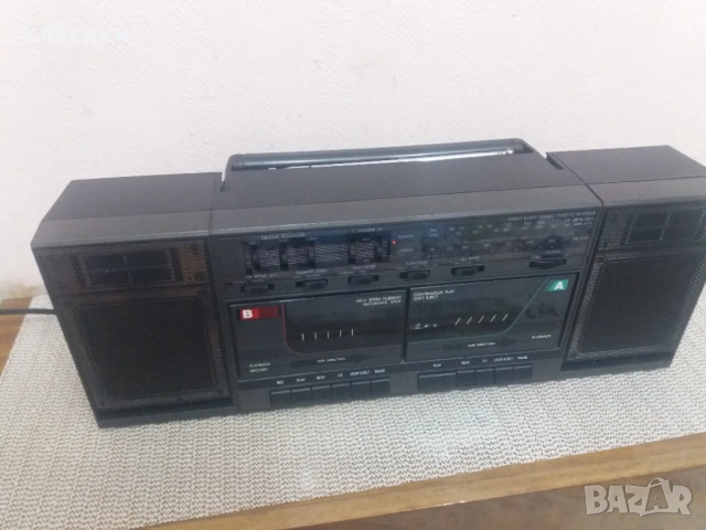 Радиокасетофон Ctx STEREO. , снимка 4 - Радиокасетофони, транзистори - 54954590