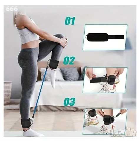 Комплект за фитнес, снимка 3 - Други спортове - 55450992