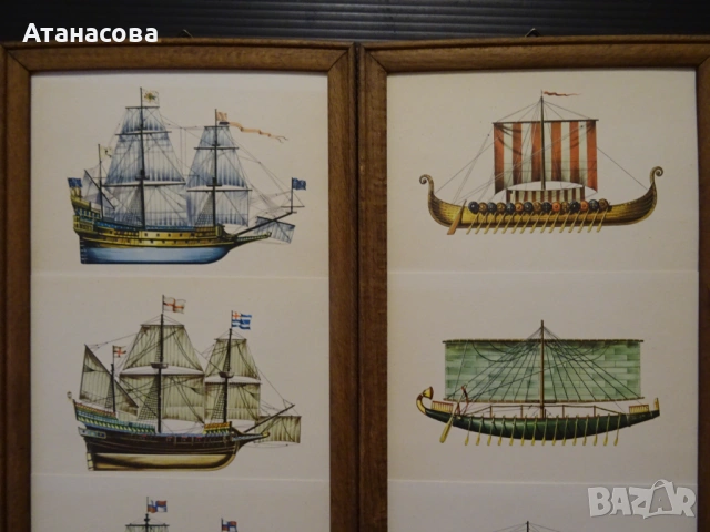 Две картини с кораби, снимка 2 - Картини - 53978937