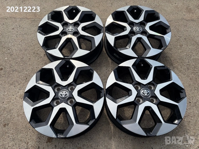 4 броя алуминиеви джанти за Toyota Aygo 15, снимка 2 - Гуми и джанти - 54412840