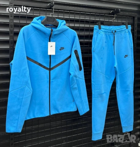 Nike Tech Нов Син Мъжки Екип Найк Тек 