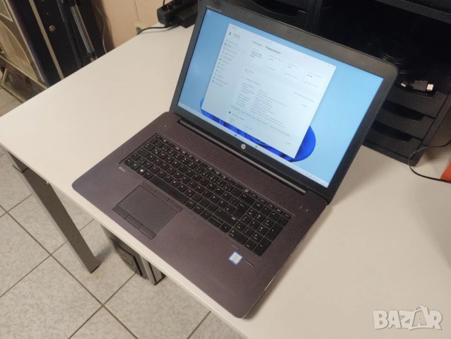 Мощен Лаптоп - HP ZBook 17 Gen3 - i7-6700HQ - Quadro M300M - 16 GB DDR4 - 512 GB SSD