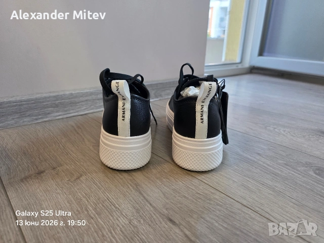 Дамски обувки Armani Exchange, снимка 4 - Маратонки - 54896004
