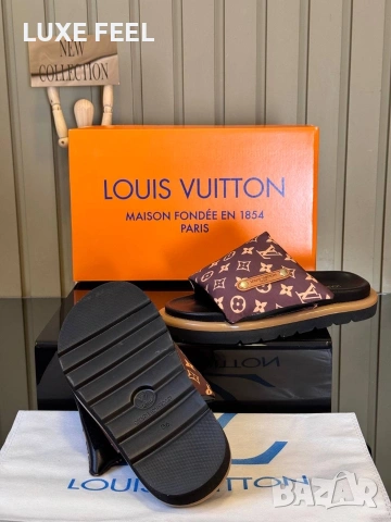 Louis Vuitton - 36-41⚜️Дамски Чехли , снимка 2 - Чехли - 54593789