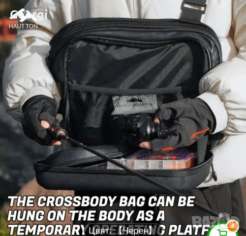 риболовна спининг чанта., снимка 2 - Въдици - 54096319