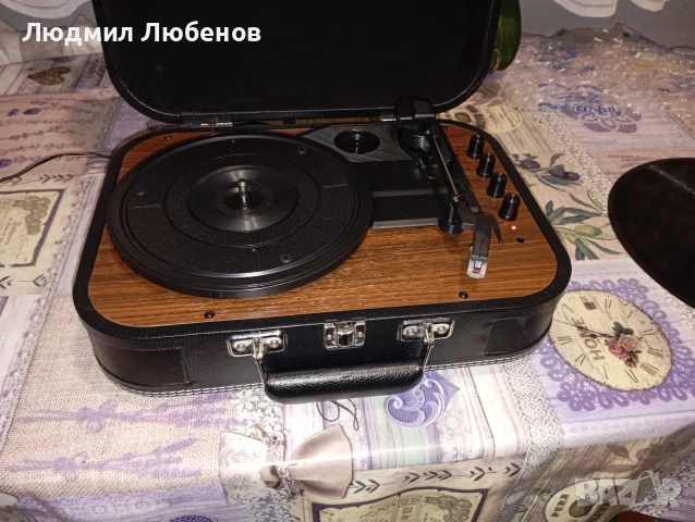 Грамофон куфарче Voksun, снимка 6 - Грамофони - 54231668