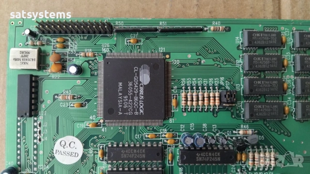 Видео карта Cirrus Logic UTD-01D CL542X 16-bit ISA/VLB, снимка 8 - Видеокарти - 54576098