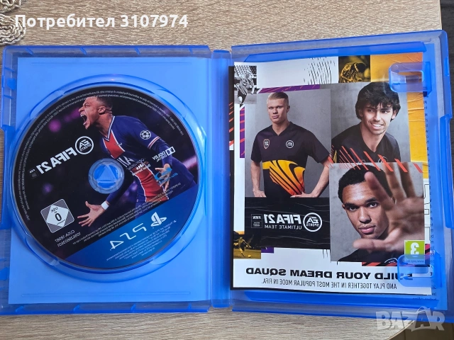 Fifa 2021 Game for Playstation 4 Playstation 5