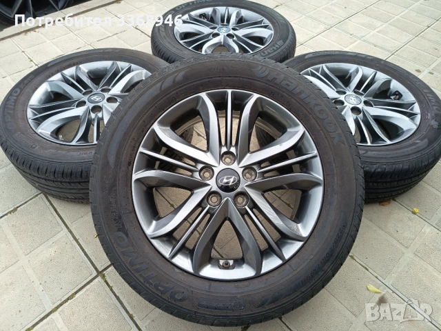 Джанти Hyundai ix35 Tucson 17" 5x114,3 Kia Хюндай Киа 5х114.3 с гуми 225/60/17