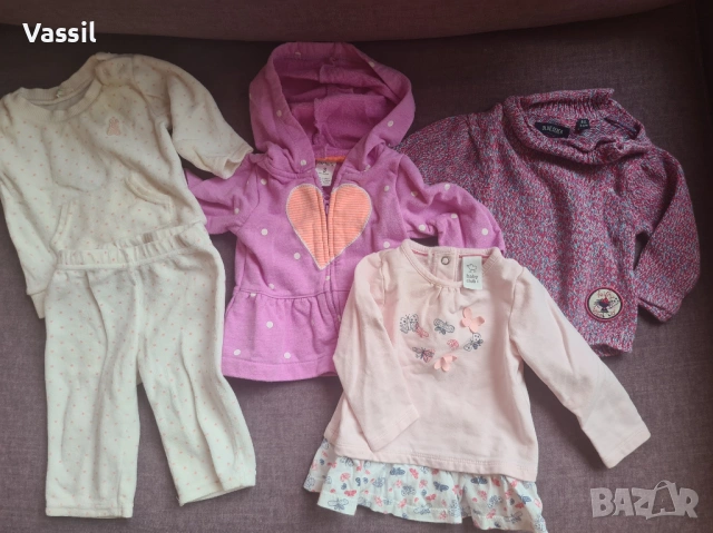 над 49бр. детски дрешки за момиче до 3 месеца - 50, 56 макс, снимка 12 - Комплекти за бебе - 54090132