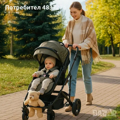 Детска количка 2 в 1, снимка 5 - Детски колички - 55502254