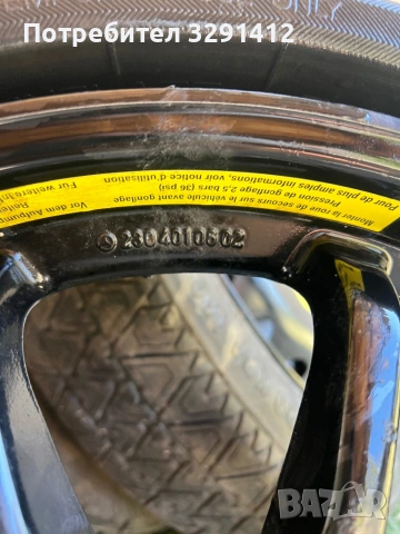 Резервна гума патерица mercedes SL 500 R230, снимка 2 - Гуми и джанти - 54444198
