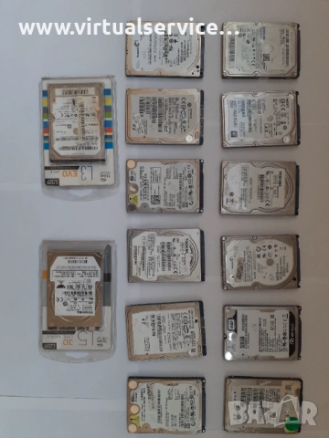 SATA HDD хард дискове за лаптоп 160МВ - 1ТВ