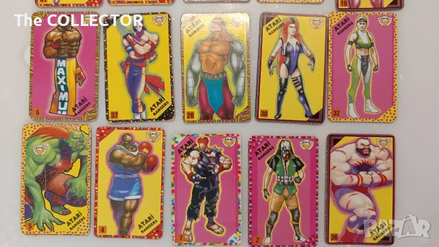 Ретро карти Atari Rangers- 21 бр., снимка 2 - Колекции - 54853577