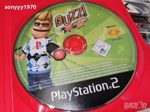 SONY PS2 BUZZ GAME 2405261915H1E3R, снимка 6 - Игри за PlayStation - 54661969