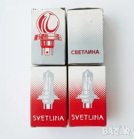 ОРИГИНАЛНИ РЕТРО КРУШКИ СВЕТЛИНА СЛИВЕН H4 12V 60/55W R2/P45T 12V 45/40W ЛАДА ВАЗ МОСКВИЧ LADA, снимка 3 - Части - 51617199