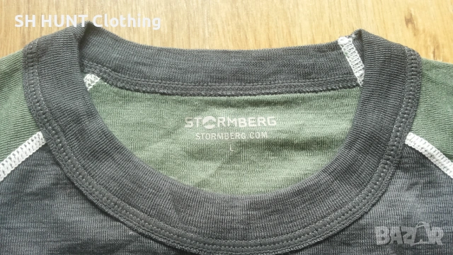 STORMBERG Thermo Underwear 100% Merino Wool размер M / L за лов термо блуза 100% Мерино вълна - 2680, снимка 6 - Екипировка - 54732313