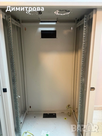 19” Rack шкаф 22U / 18U стенен – 60x40x97 см, снимка 3 - Друга електроника - 54472617
