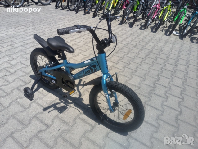 X Детски алуминиев велосипед 16" SPECIAL син, снимка 4 - Велосипеди - 54395380