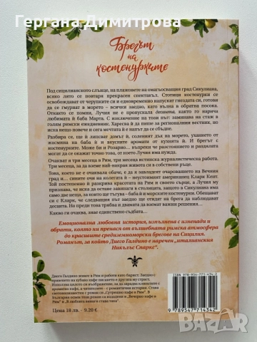 Брегът на костенурките, Диего Галдино, снимка 2 - Художествена литература - 55430460