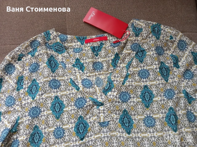 Нова риза / блуза S'Oliver, снимка 2 - Ризи - 54583302