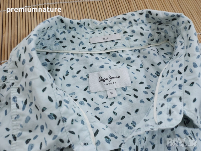-20% ОФЕРТА на 15 € 🏷️ Pepe Jeans / M / мъжка риза, снимка 11 - Ризи - 55252247