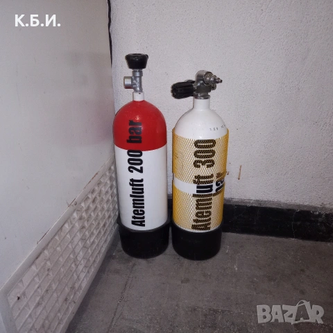 Боядисвам  бутилки на високо налягане и изглеждат ето така - лакът и боята са акрилни, снимка 3 - Въздушно оръжие - 54664349