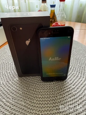 Apple iPhone 8, 64 GB, space grey + оригинална кутия, снимка 2 - Apple iPhone - 55573862