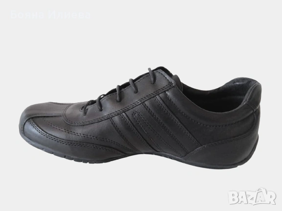 Габровски мъжки маратонки от ЕСТЕСТВЕНА кожа - 31,70€, снимка 4 - Маратонки - 54208829
