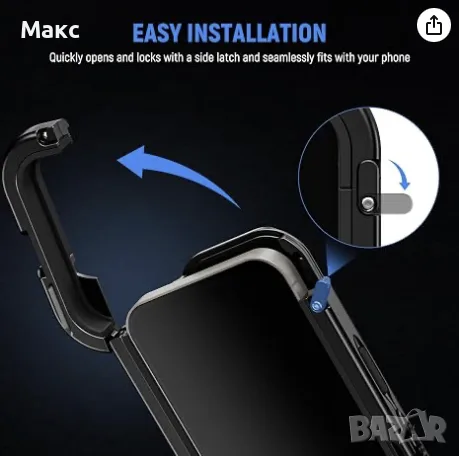 Кейдж NEEWER 15 Pro Cage [2nd Gen] за iPhone 15 pro, quick release, 67mm filter adapter, 17mm lens, снимка 2 - Калъфи, кейсове - 55411651