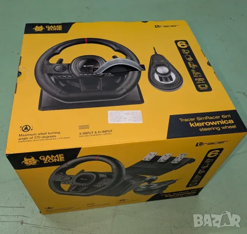 Волан Tracer SimRacer , снимка 2 - Джойстици и геймпадове - 55405746